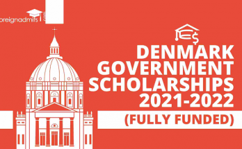 Denmark Government Scholarships 2022